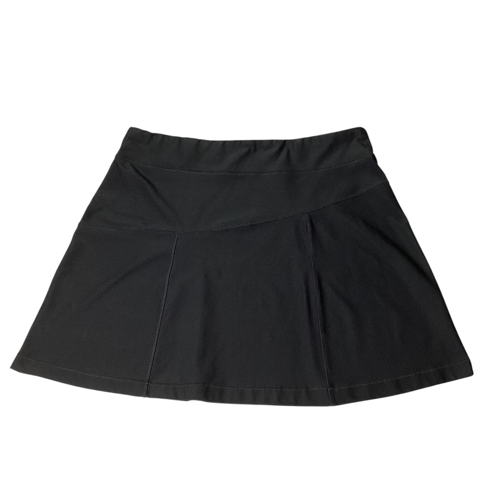 L.L. Bean XL Black Athletic Skirt Golf Tennis Hiking  Women's - Picture 2 of 9